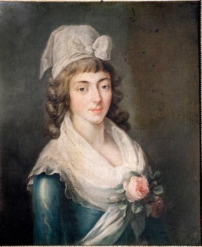 Portrait de Madame Roland - French School