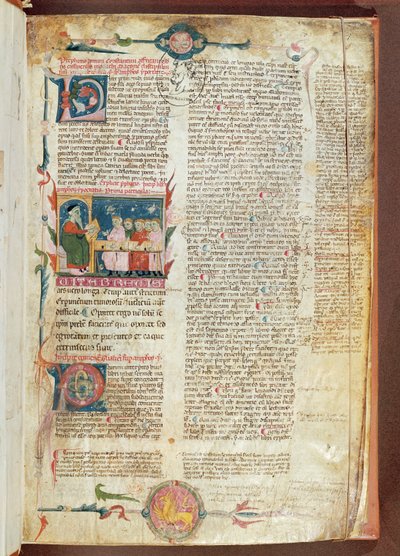 Ms. 2046 fol. 1 Scène d