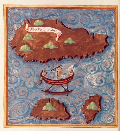 Carte des îles Ladrones, d