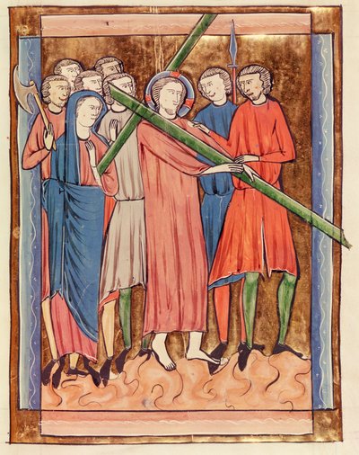 Le Christ portant la croix, du Psautier à l