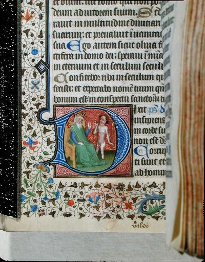 Initiale historiée 