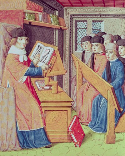 Enseignement des Géorgiques de Virgile avec commentaire de Servius, 1469 - French School