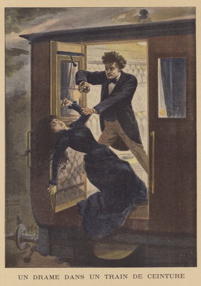 Meurtre dans un train de la Ceinture à Paris - French School