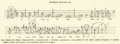 Musique Religieuse (engraving) - French School