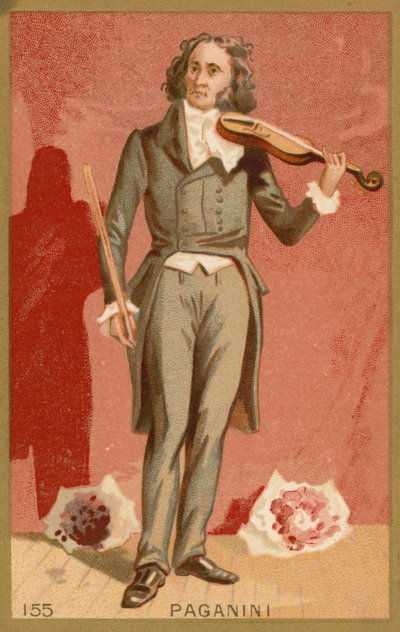 Niccolo Paganini, violoniste et compositeur italien - French School