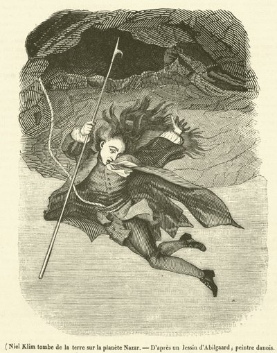 Niel Klim tombe de la terre sur la planète Nazar - French School