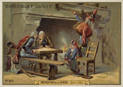 Pacification de la Vendée, Révolution française, avril 1795 - French School
