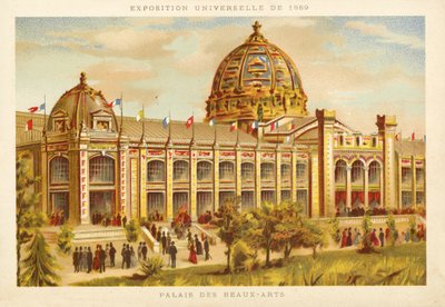 Palais des Beaux-Arts, Exposition Universelle 1889, Paris - French School