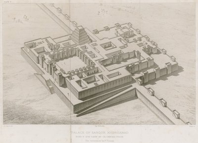 Palais de Sargon Khorsabad - French School