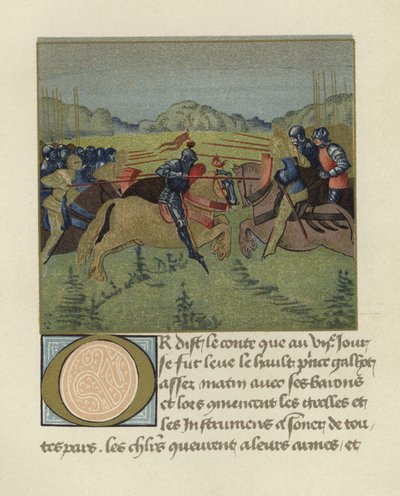 Palamède dans le tournoi à Soreloys - French School