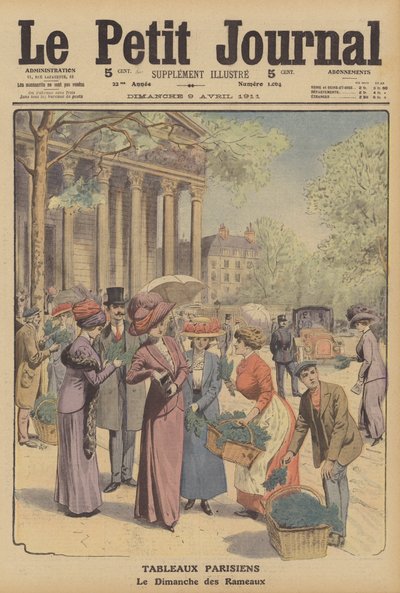 Dimanche des Rameaux à Paris - French School