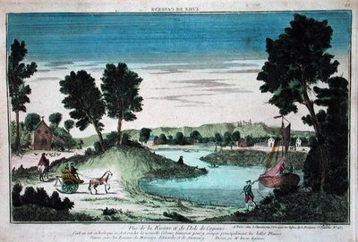 Vue panoramique de la rivière et de l