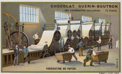 Fabrication de papier - French School