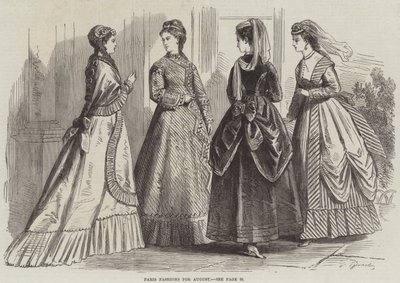 Modes de Paris pour août - French School
