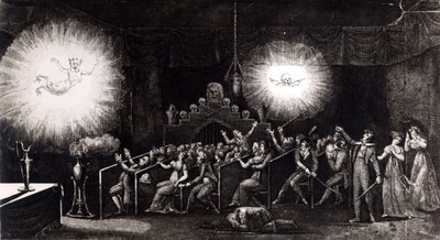 Phantasmagoria, de Mémoires Récréatifs Scientifiques et Anecdotiques par Étienne Gaspard Robertson (1763-1837), Paris, 1831 - French School