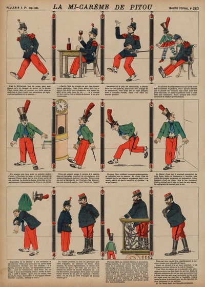 La mi-carême de Pitou - French School