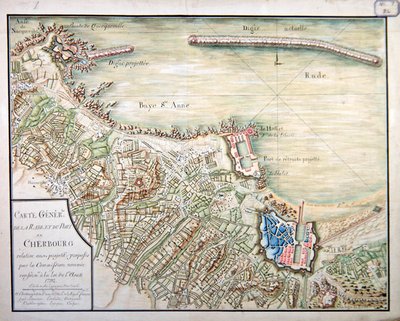 Plan de développement du port et du port de Cherbourg - French School