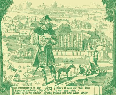 Plan de Clermont en Beauvais - French School