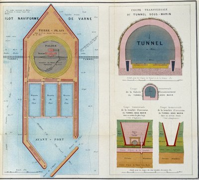 Plans du « Mémoire sur les plans du nouveau projet d