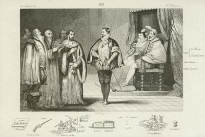 Ambassadeurs polonais informant Henri, duc d