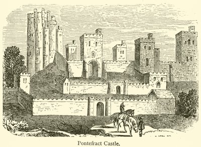 Château de Pontefract - French School