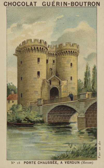Porte Chaussée, à Verdun, Meuse - French School