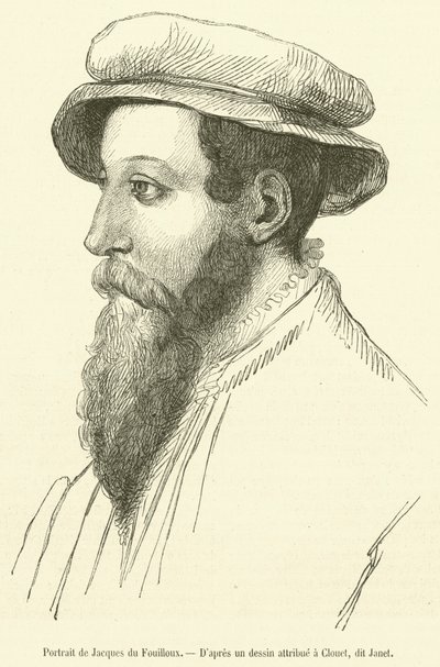 Portrait de Jacques du Fouilloux - French School