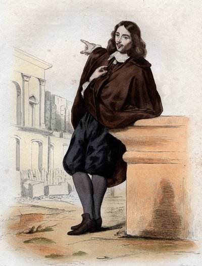 Portrait de Claude Perrault (1613-1688), architecte, médecin et anatomiste français - French School