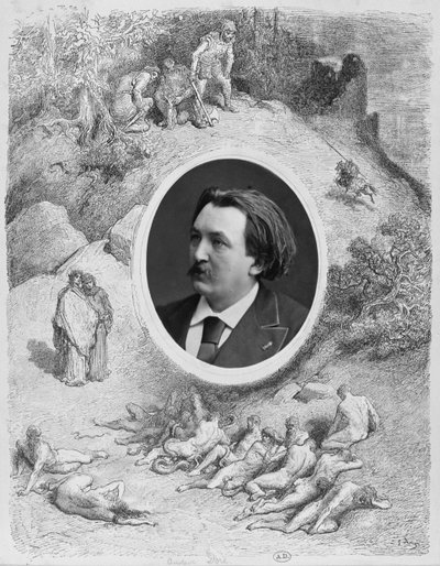 Portrait de Gustave Doré (1832-83) - French School