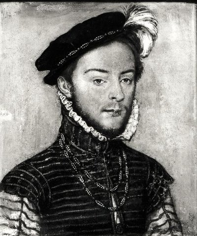 Portrait de Jacques de Savoie (1531-85) Duc de Nemours, vers 1565 - French School