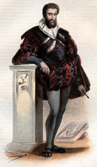 Portrait de Jean Goujon (1510-c.1566) - French School