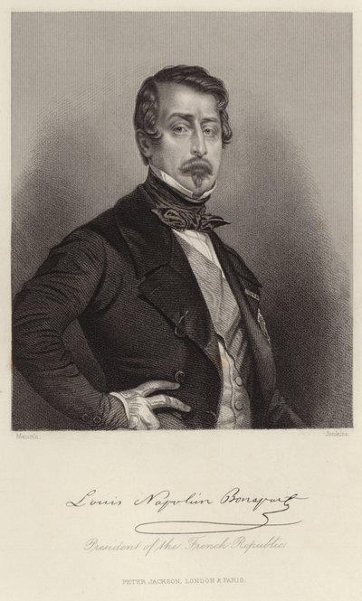 Portrait de Louis-Napoléon Bonaparte - French School