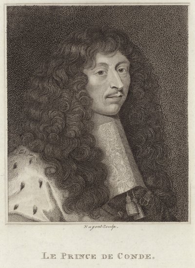 Portrait de Louis de Bourbon, prince de Condé - French School