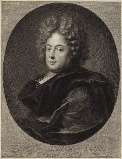 Portrait de Petrus Simon - French School