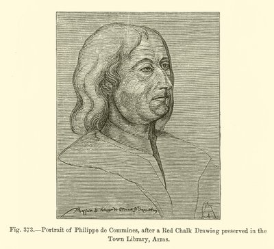 Portrait de Philippe de Commynes, d