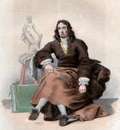 Portrait de Pierre Puget (1620-1694) - French School