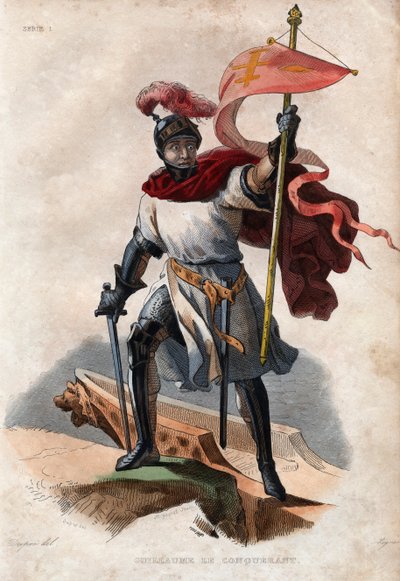 Portrait de Guillaume Ier le Conquérant (1027-1087), duc de Normandie et premier roi normand d