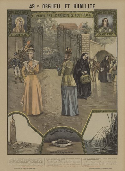 Orgueil et humilité - French School