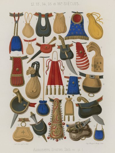 Bourses, pochettes et sacs - French School
