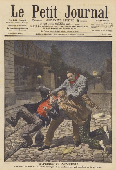 Apaches imprudents ! - French School