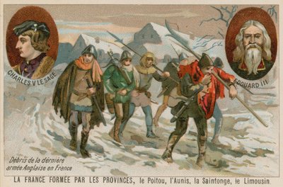 Vestiges de la dernière armée anglaise en France - French School