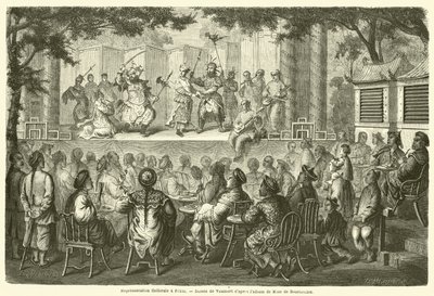 Représentation théâtrale à Pékin - French School