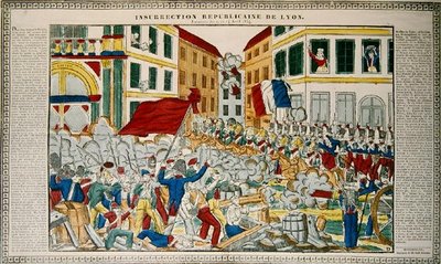 Insurrection républicaine à Lyon, 9-14 avril 1834 - French School