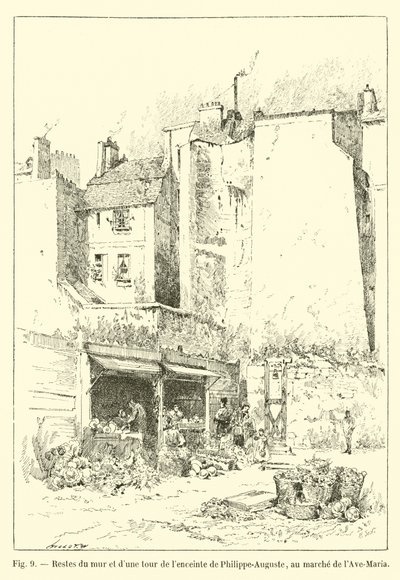 Restes du mur et d