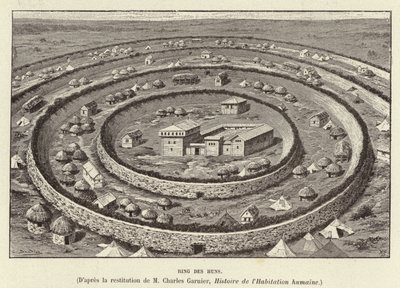 Ring des Huns. Fortifications en forme d