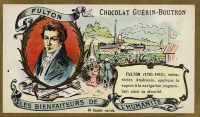 Robert Fulton, ingénieur et inventeur américain - French School