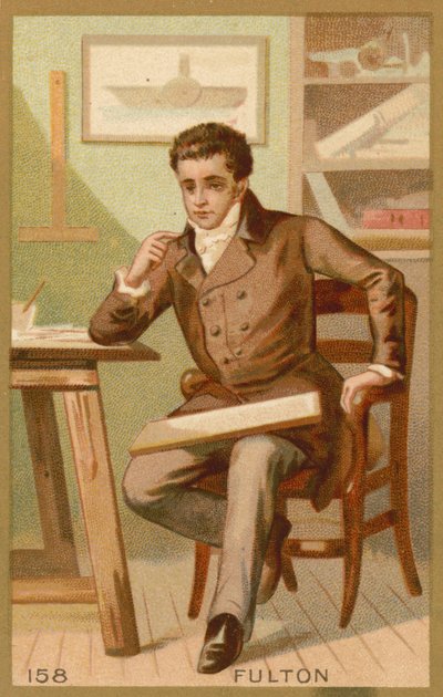 Robert Fulton, ingénieur et inventeur américain - French School