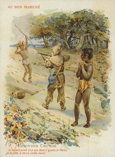 Robinson Crusoé avec Vendredi - French School