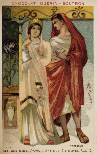 Costumes romains - French School