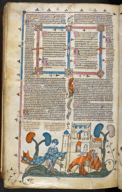 Scène de bas-de-page d